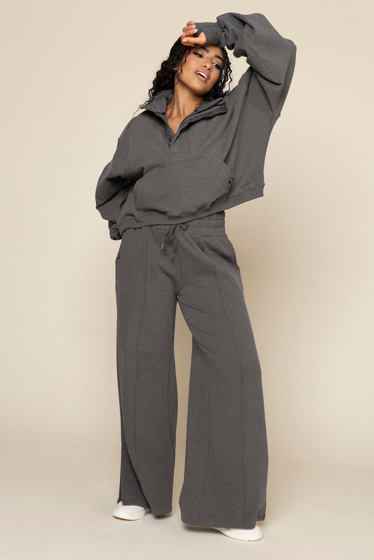 Perfect Plane Pants - Charcoal Heather