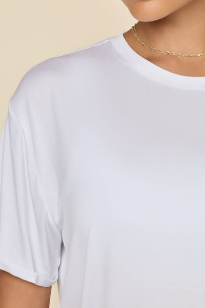 Perfect Boyfriend Tee - White
