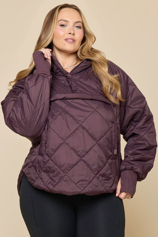 Pillow Packable Puffer Jacket - Huckleberry