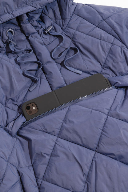 Pillow Packable Puffer Jacket - Blue Haze
