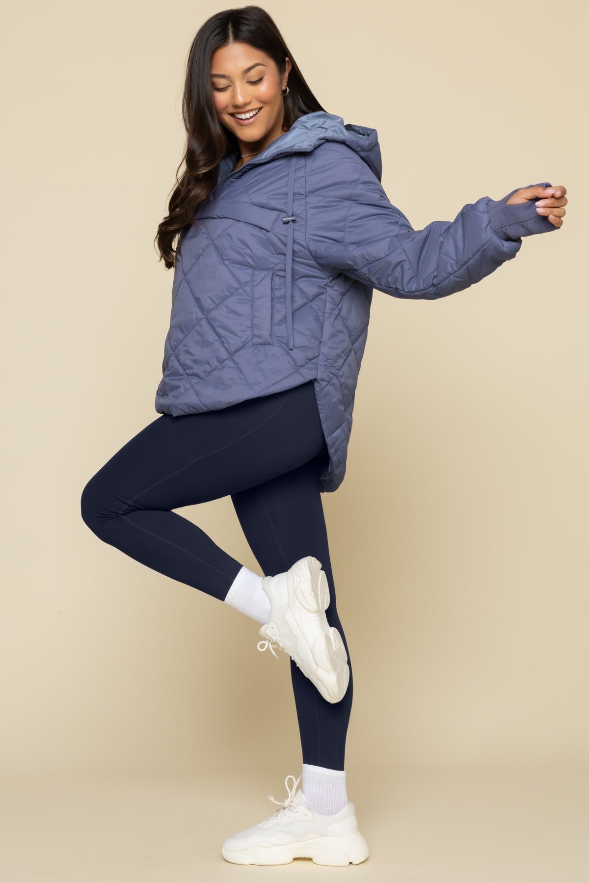 Pillow Packable Puffer Jacket - Blue Haze