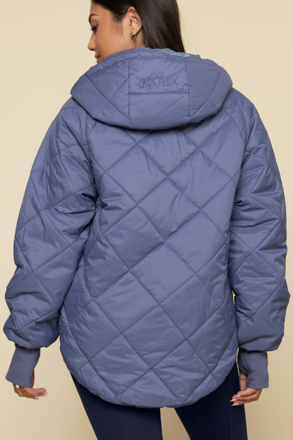 Pillow Packable Puffer Jacket - Blue Haze