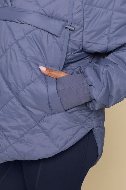 Pillow Packable Puffer Jacket - Blue Haze