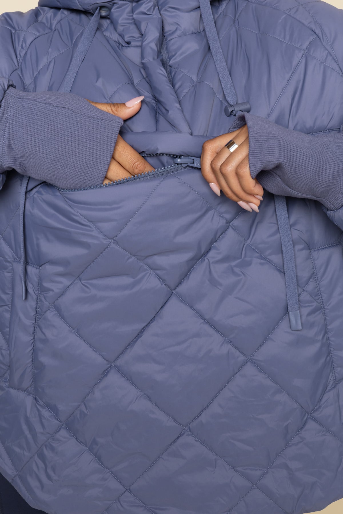 Pillow Packable Puffer Jacket - Blue Haze