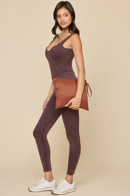 Pillow Packable Puffer Jacket - Burnt Sienna