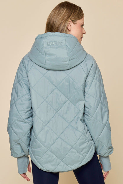 Pillow Packable Puffer Jacket - Cloudy Blue