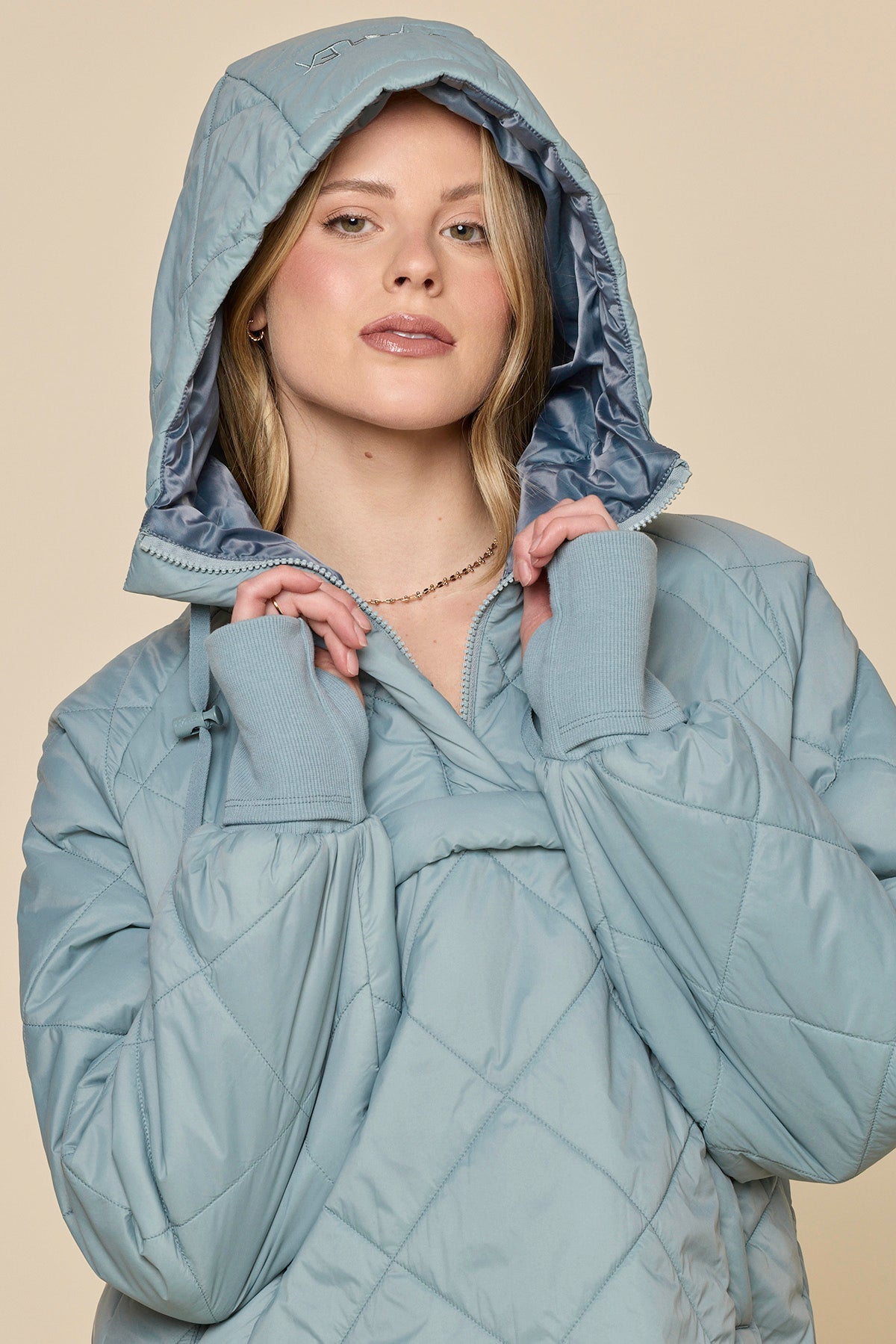 Pillow Packable Puffer Jacket - Cloudy Blue