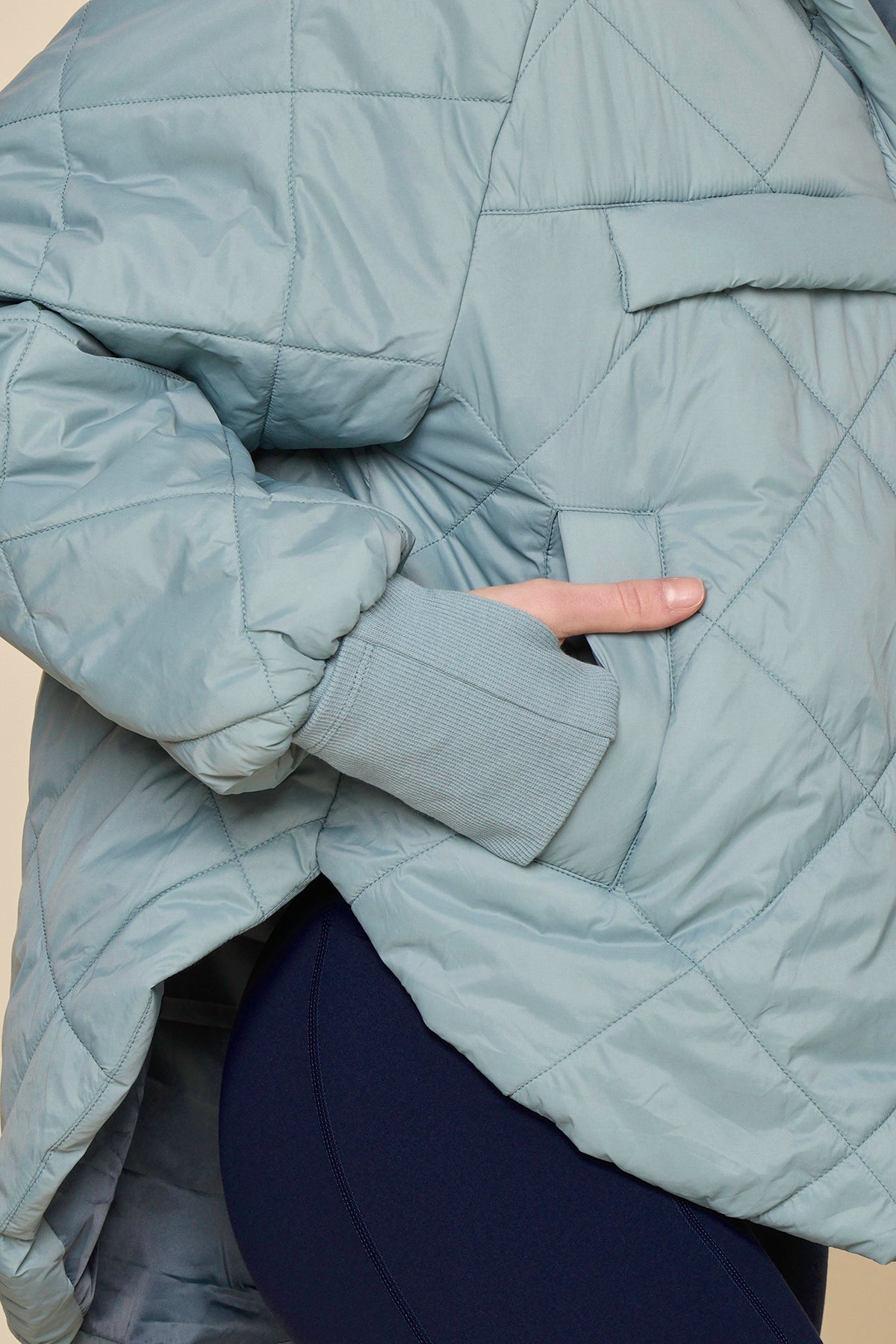 Pillow Packable Puffer Jacket - Cloudy Blue