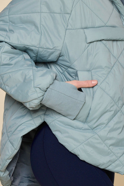 Pillow Packable Puffer Jacket - Cloudy Blue