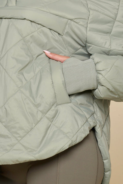 Pillow Packable Puffer Jacket - Light Sage