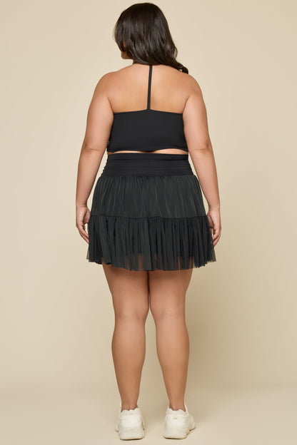Pirouette Skort - Black