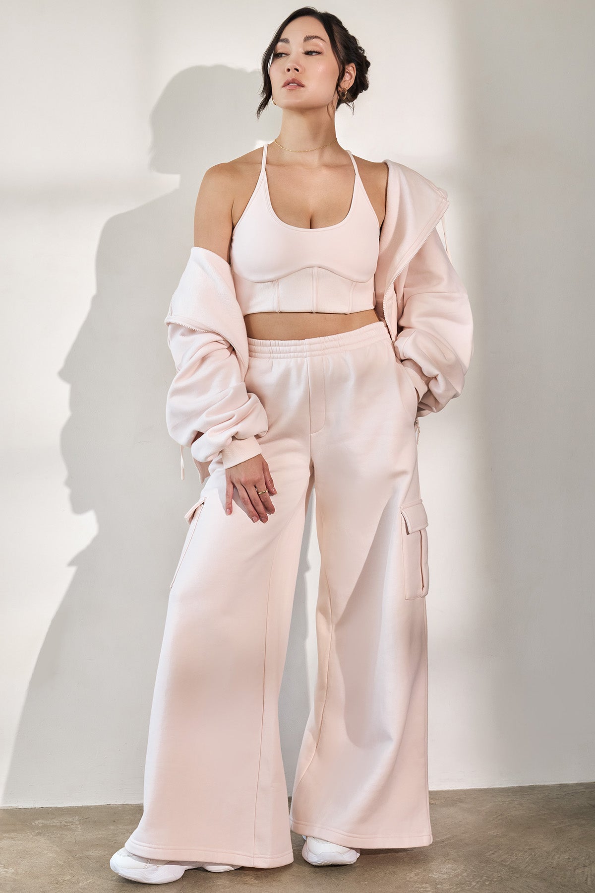 Cloud Cargo Sweatpant - Tutu Pink