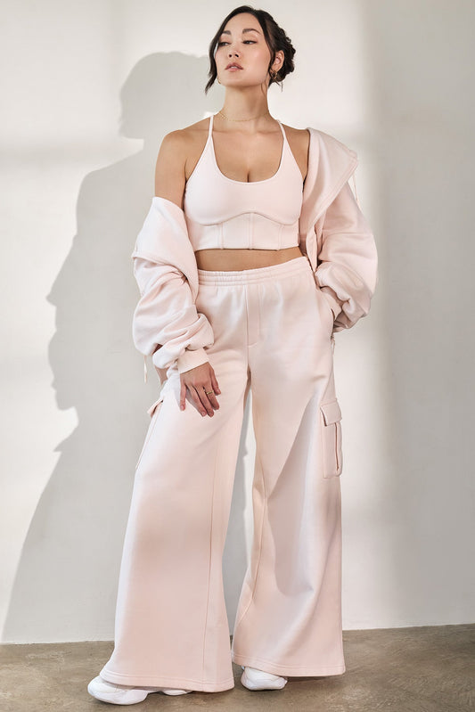 Cloud Cargo Sweatpant - Tutu Pink