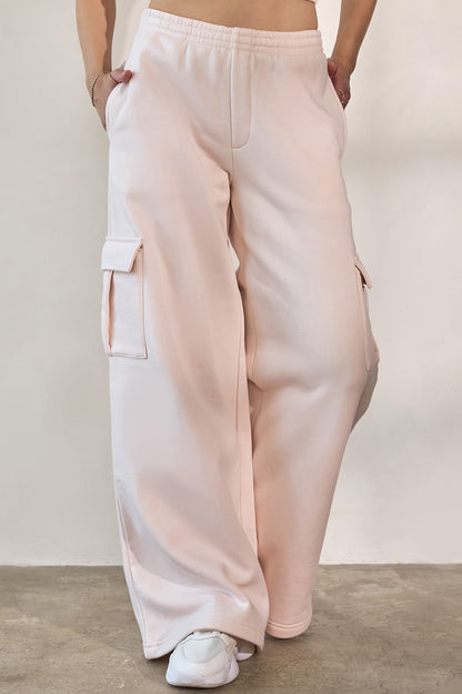 Cloud Cargo Sweatpant - Tutu Pink