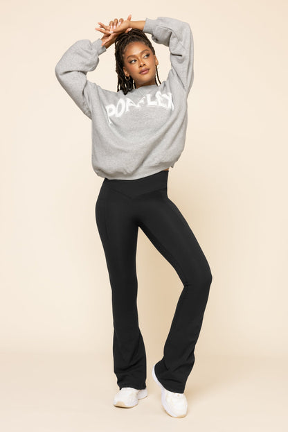 POPFLEX® Cloud Crewneck Sweater - Heather Grey