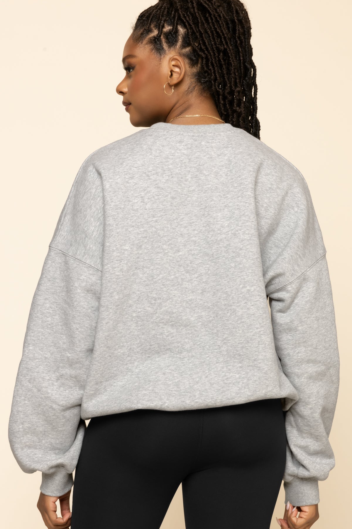 POPFLEX® Cloud Crewneck Sweater - Heather Grey