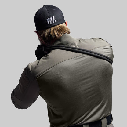 Long Sleeve Op Top (Ranger Green)