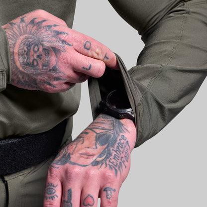 Long Sleeve Op Top (Ranger Green)