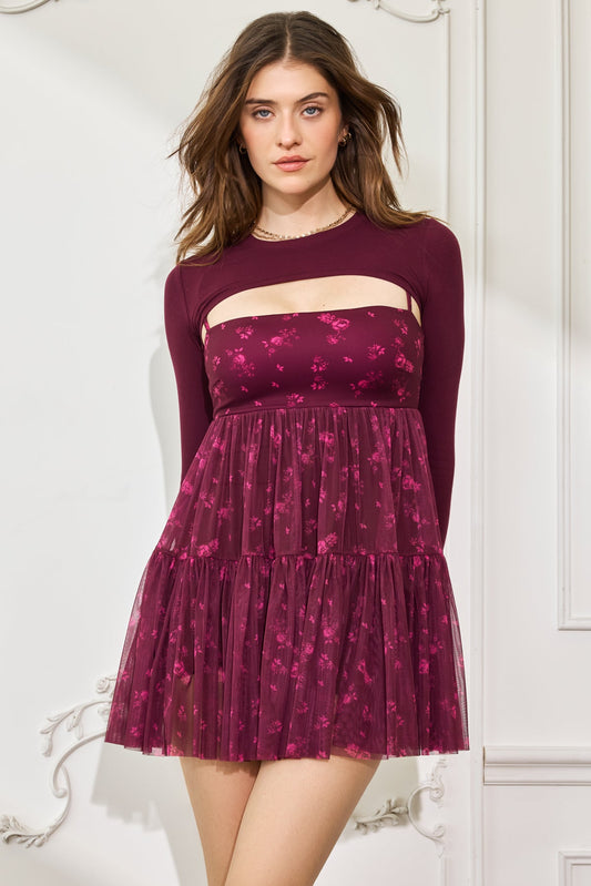 Pirouette Babydoll Dress - Fleur d'amour