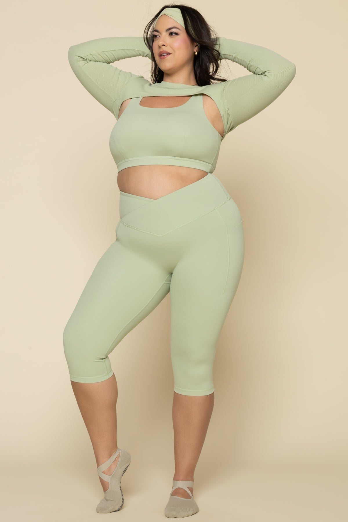 Crisscross Hourglass® Capri - Pistachio