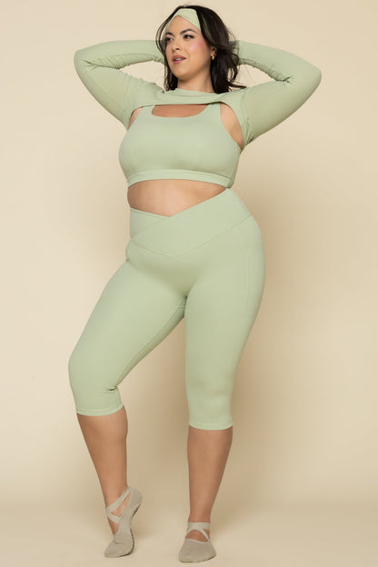 Crisscross Hourglass® Capri - Pistachio