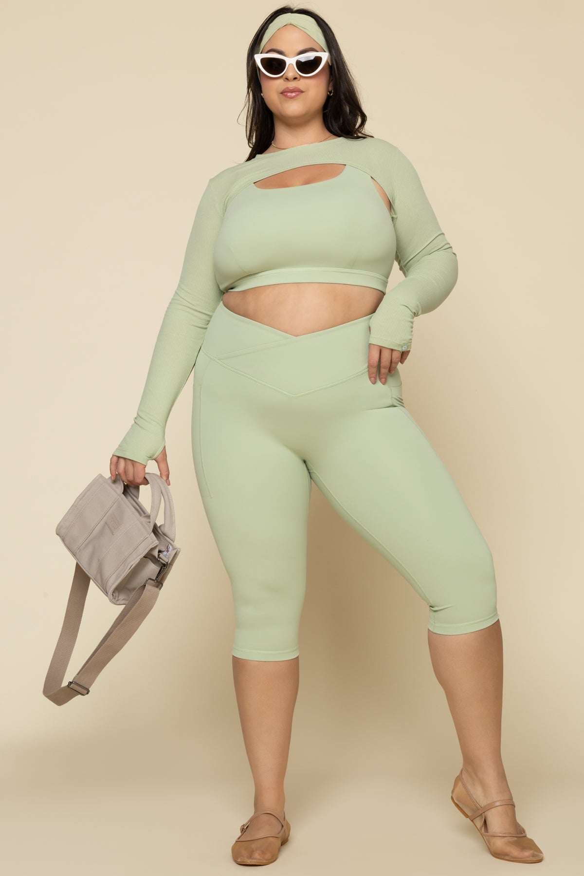 Crisscross Hourglass® Capri - Pistachio