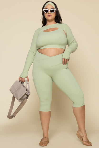 Crisscross Hourglass® Capri - Pistachio