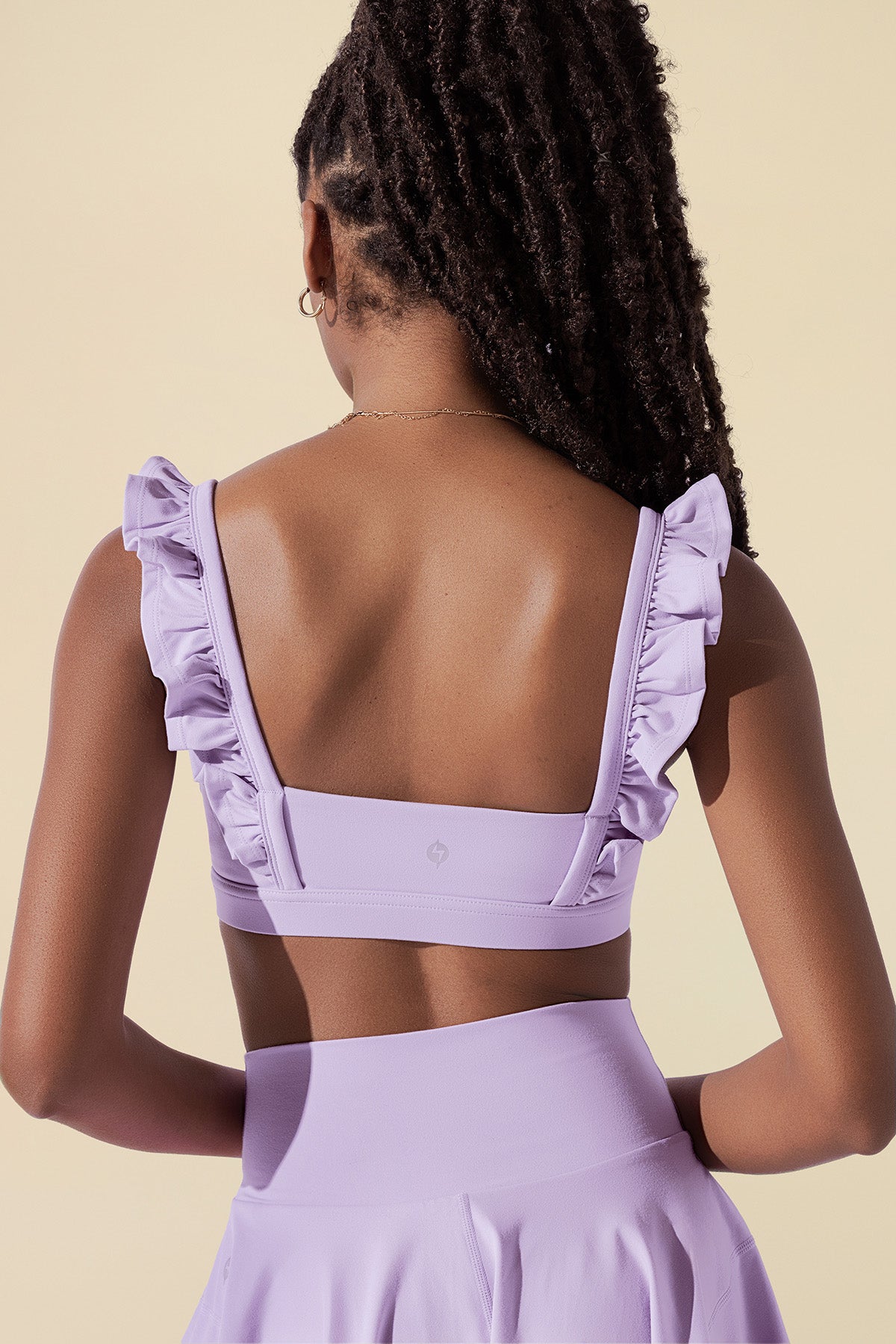 Romance Ruffle Bra - Digital Lavender