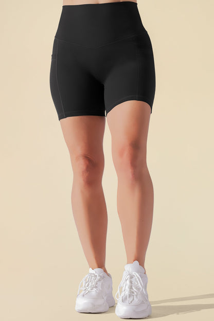 Supersculpt™ Midi Short with Pockets - Black