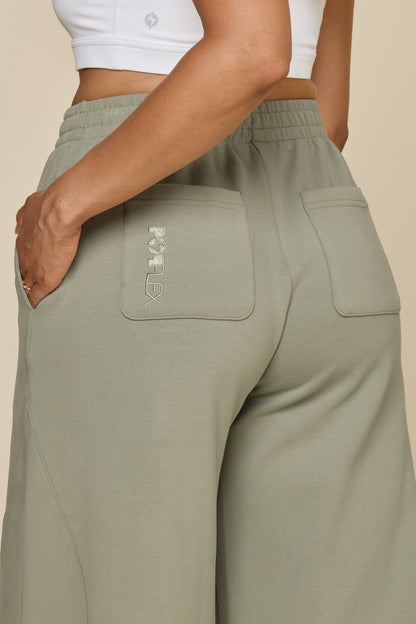 Superwide Sweatpant - Light Sage