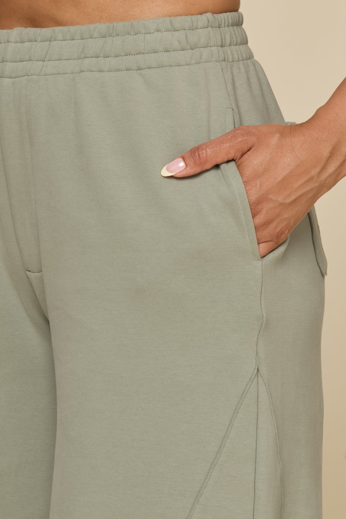Superwide Sweatpant - Light Sage