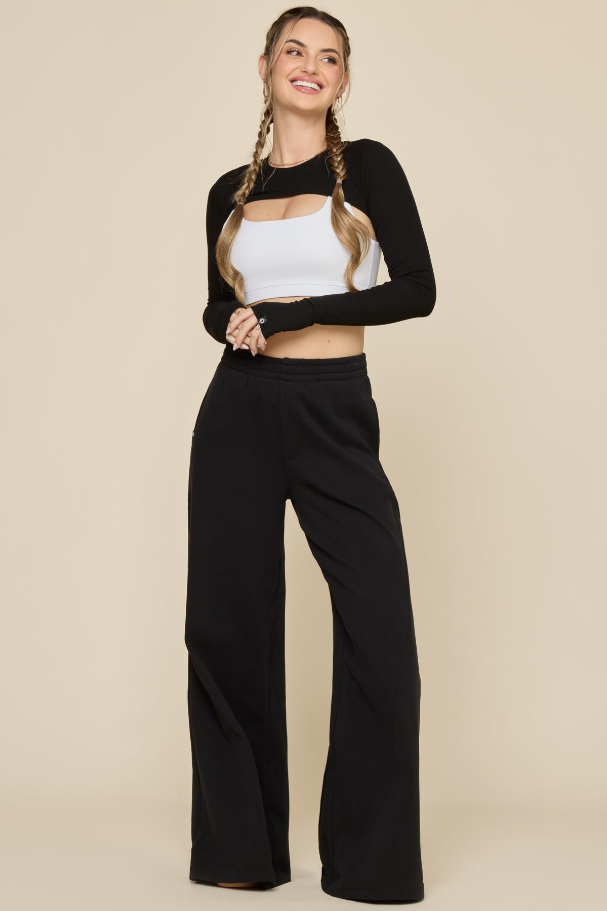 Superwide Sweatpant - Black