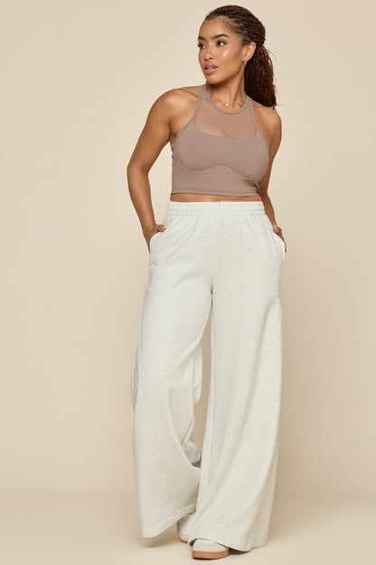 Superwide Sweatpant - Heather Grey