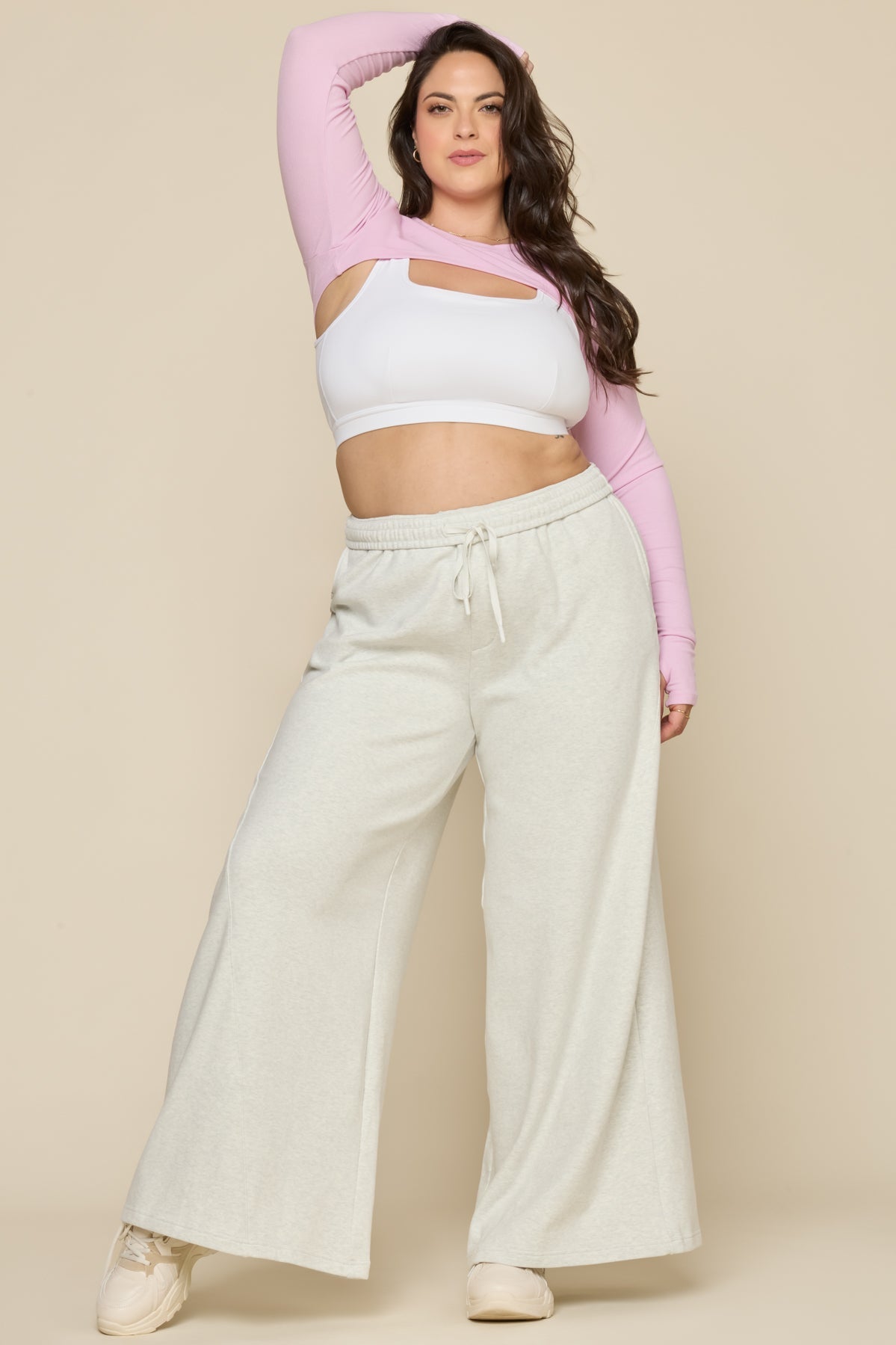 Superwide Sweatpant - Heather Grey