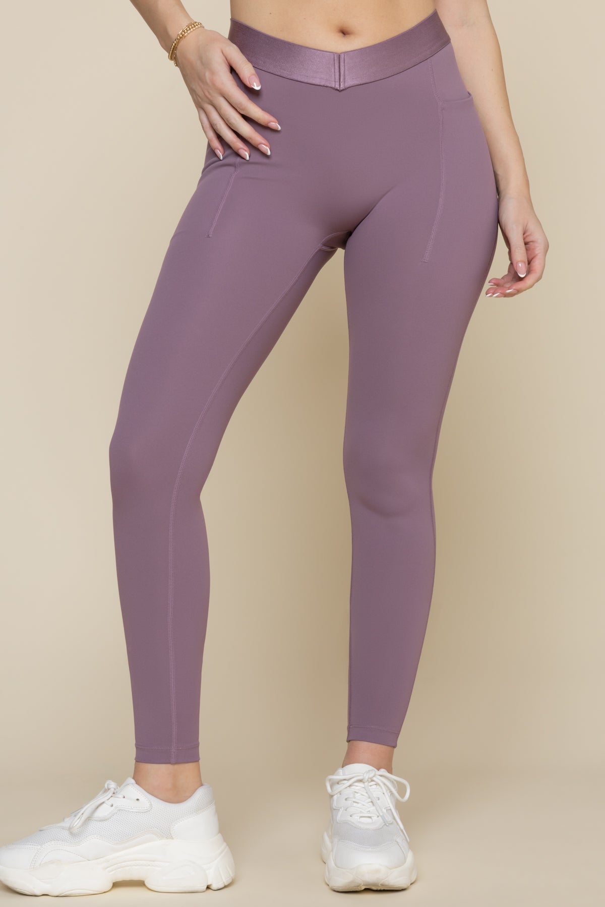 Contour Legging - Grape Shake