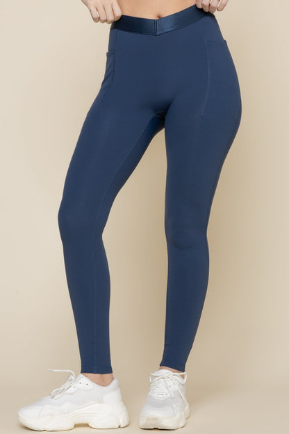 Contour Legging - Navy