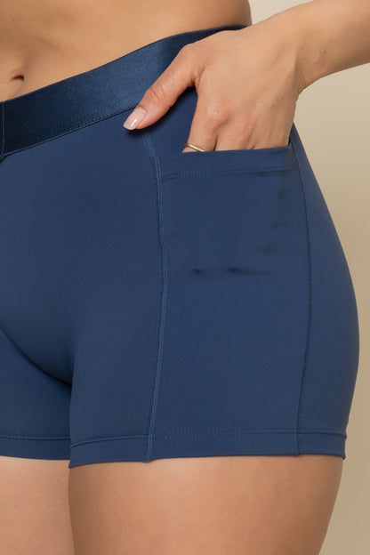 Contour Booty Short - Navy