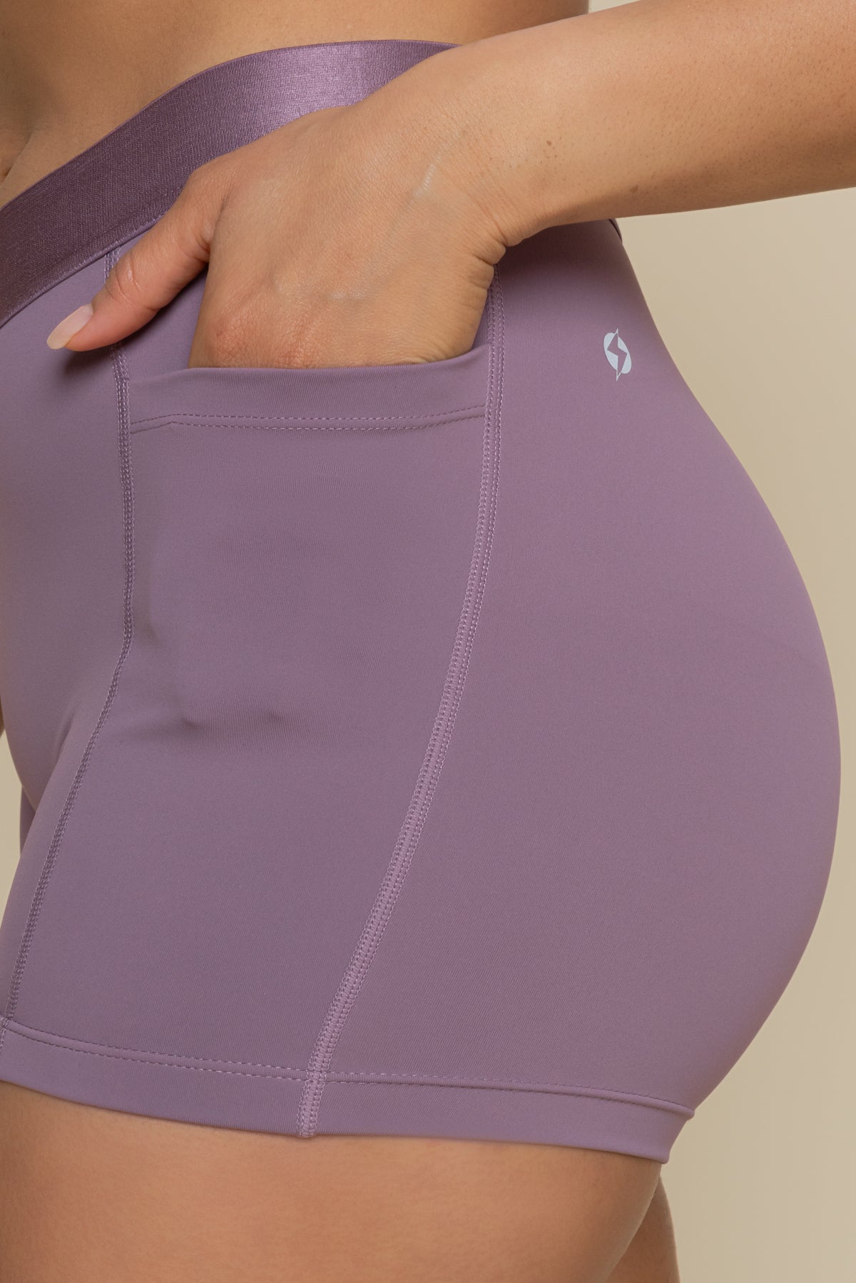 Contour Booty Short - Grape Shake
