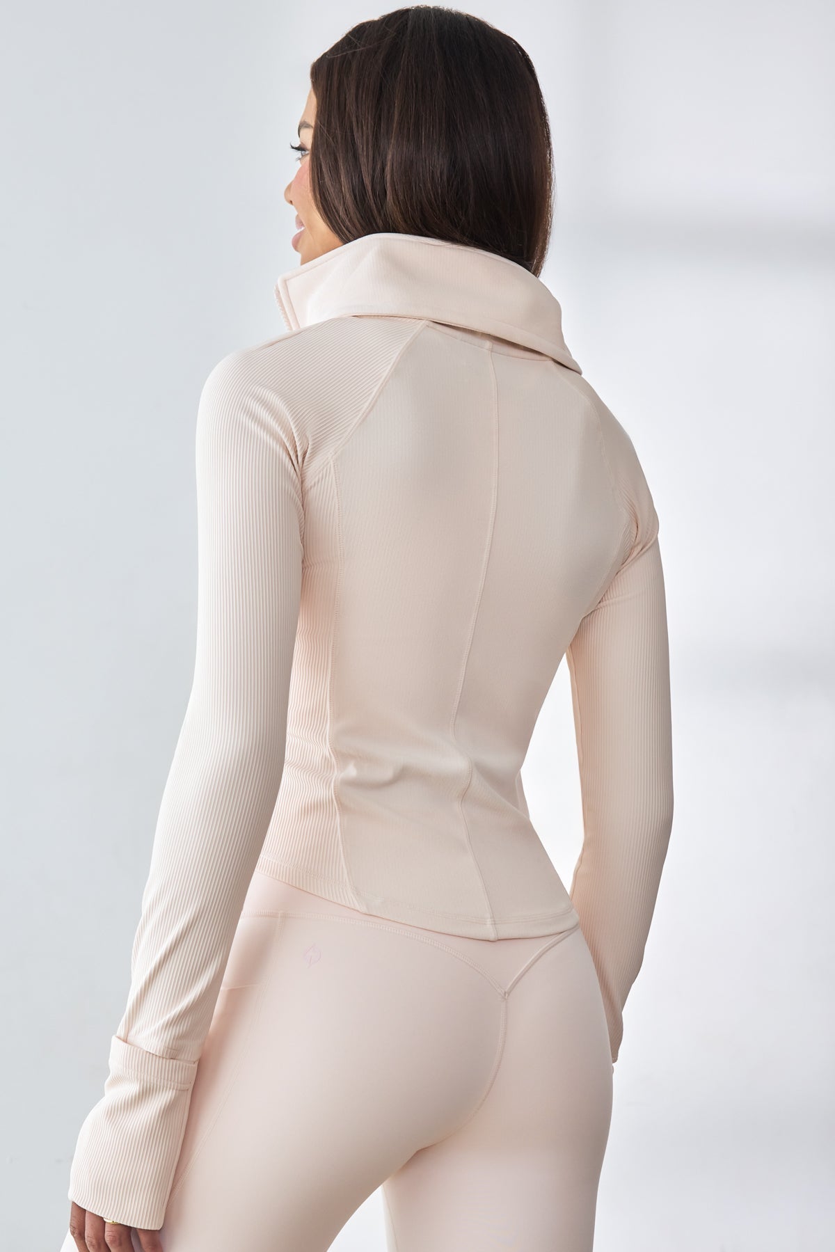 Corset Zip Jacket - Tutu Pink