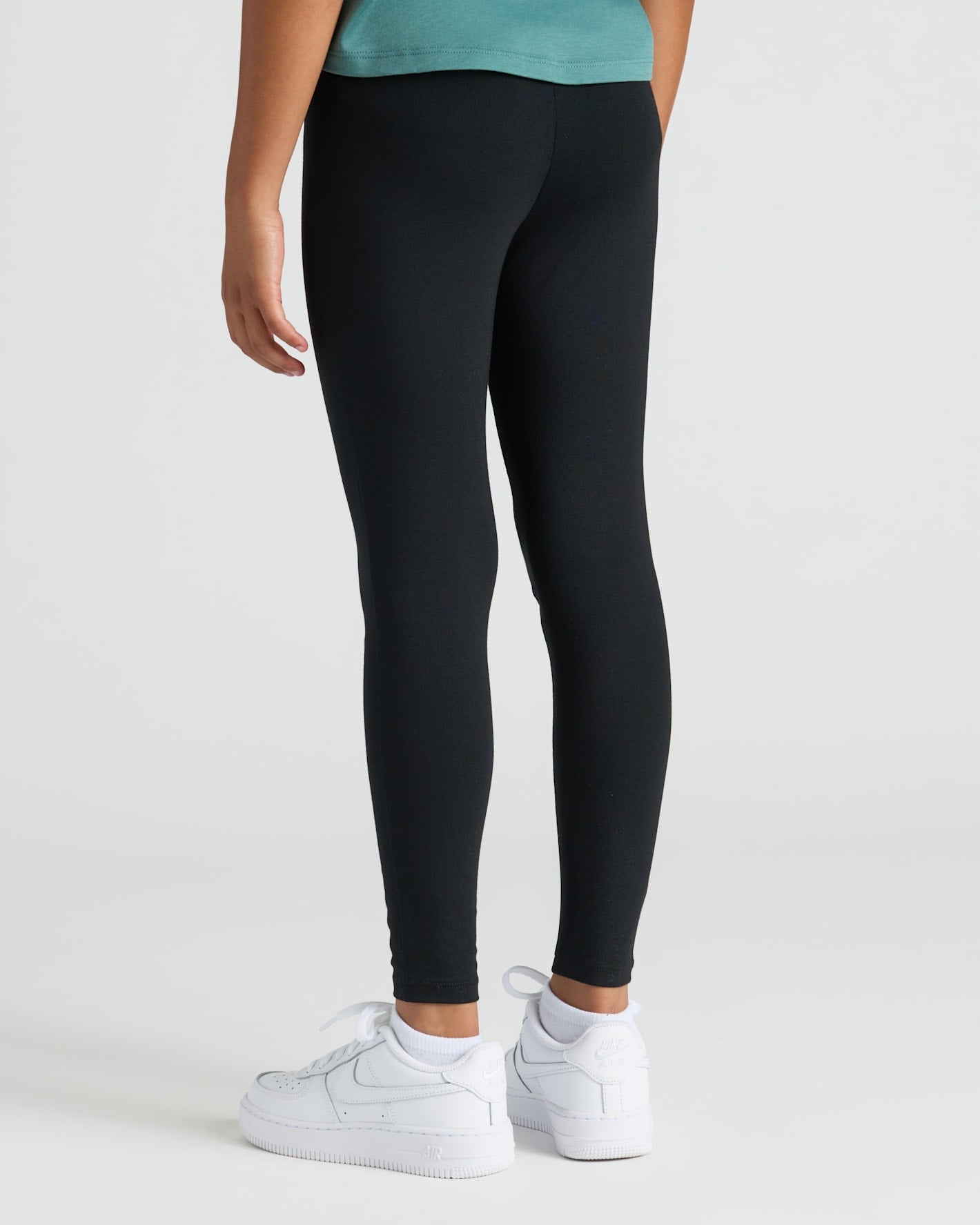 Girls All Black Foldover Legging 2-Pack