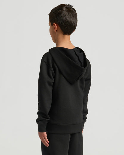 Boys' Black Fleece Full Zip Hoodie