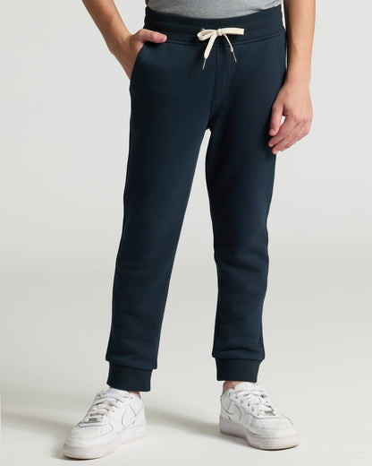 Boys' Black & Navy Fleece Joggers 2-Pack