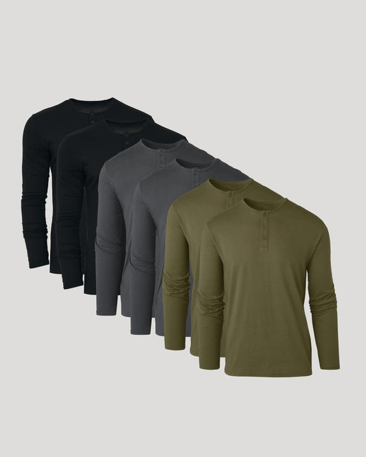 Classic Henley 6-Pack