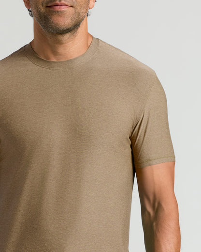 Driftwood Active Crew Neck Tee