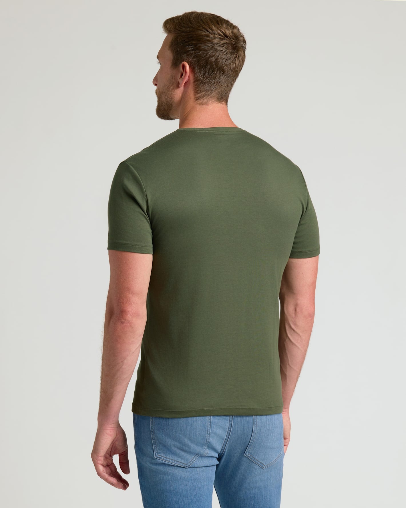 Pima Cotton Blend Crew 4-Pack