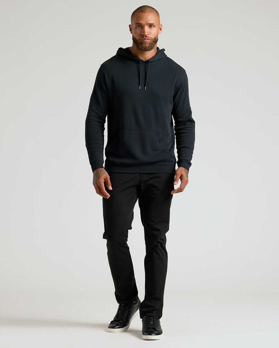 All Black Classic Waffle Hoodie 3-Pack