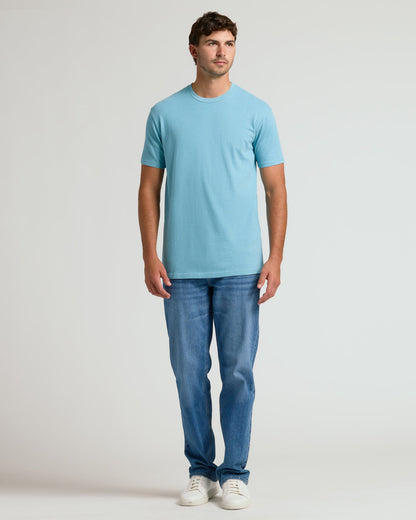 Heather Voyager Short Sleeve Tall Crew