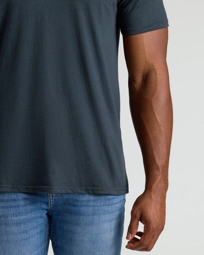 Shadow Tall Straight Hem Crew Neck T-Shirt