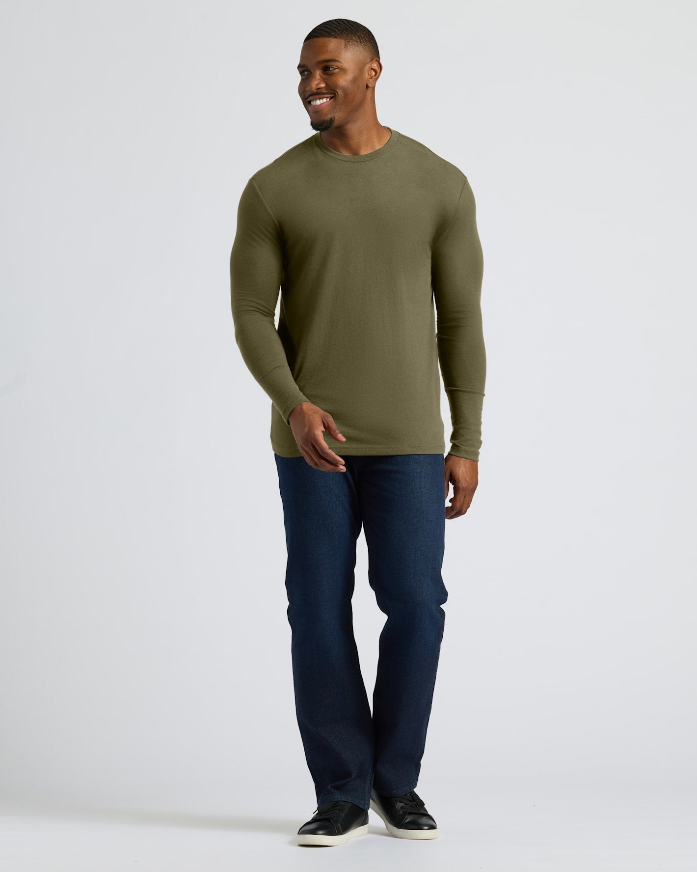 Tall Long Sleeve Crew 3-Pack