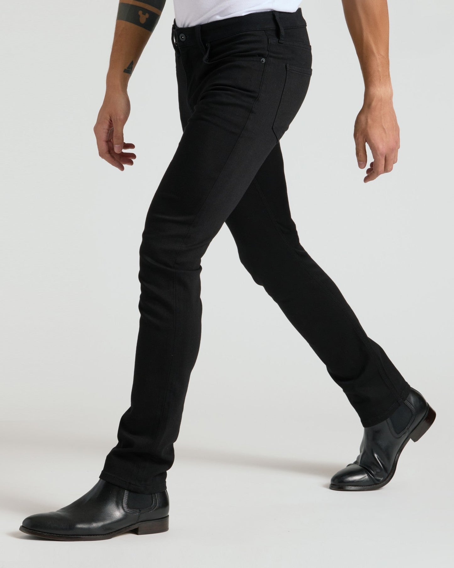 Black & Gray Wash Slim Comfort Stretch Jeans 2-Pack